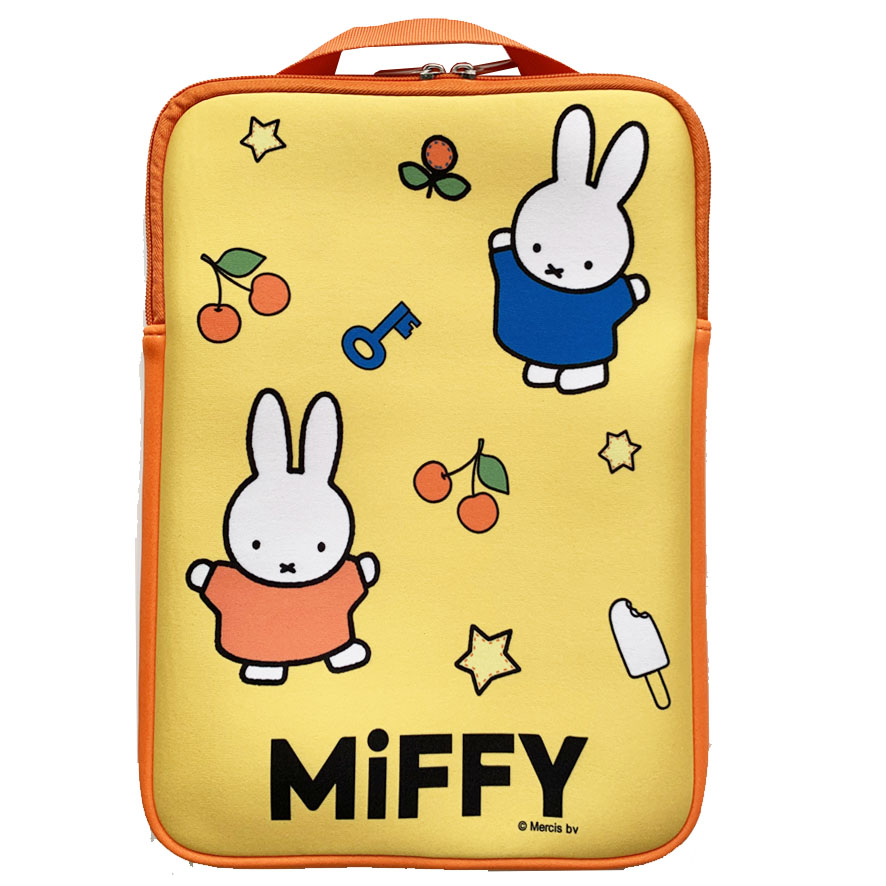 ミッフィー タブレットケース ミッフィー miffy タブレット 収納 ケース パソコン スリーブ タブレット収納 PC iPad フラットポーチ 11 12 13 14インチ